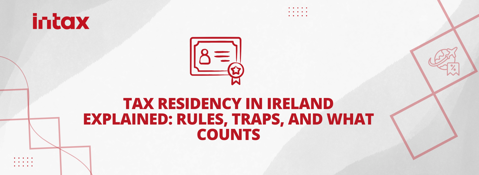 Tax Residency Ireland